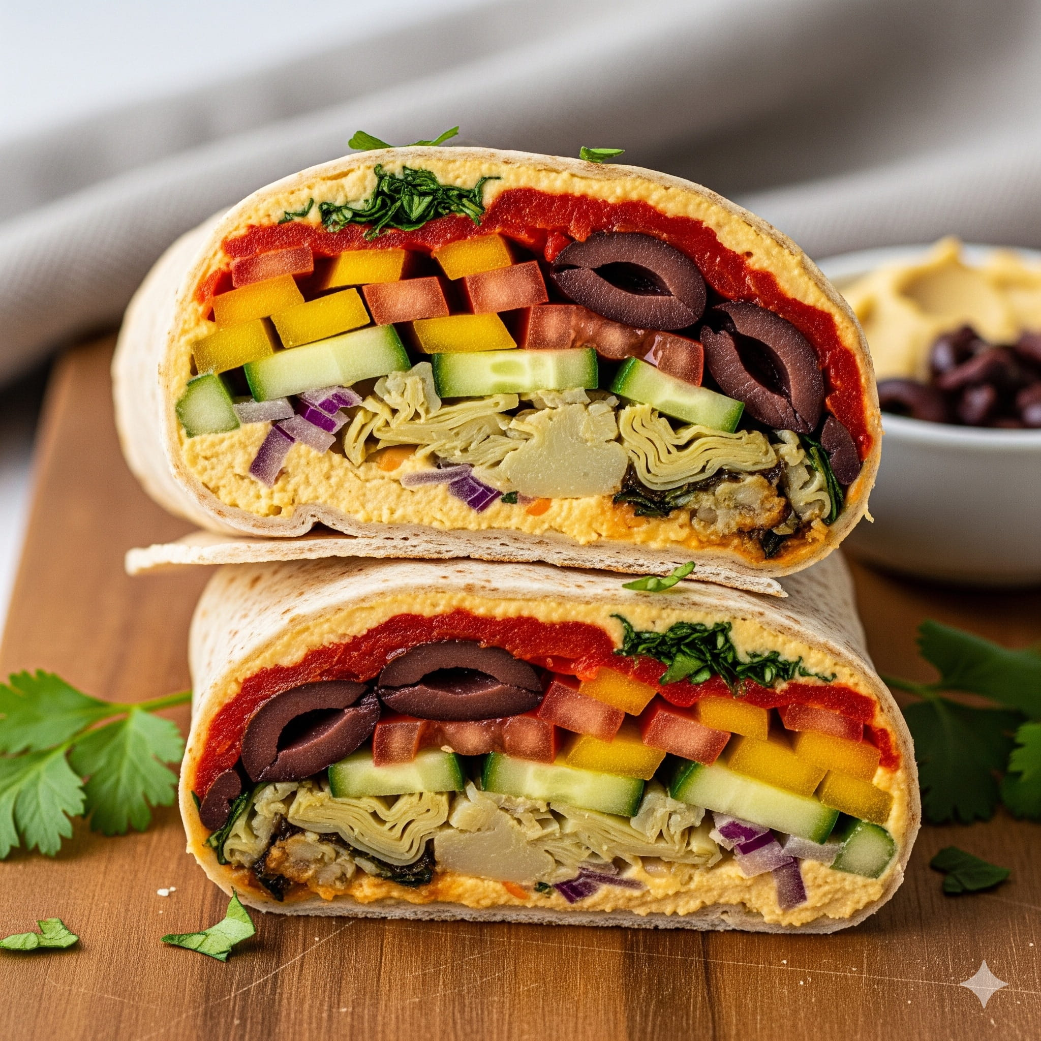 Mediterranean Sunshine Wrap